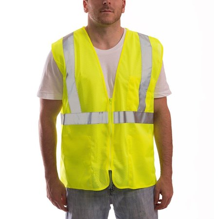 Tingley Job Sight ANSI Level 2 Lime Yellow HighVisibility Vest, 5X V70632.4X-5X